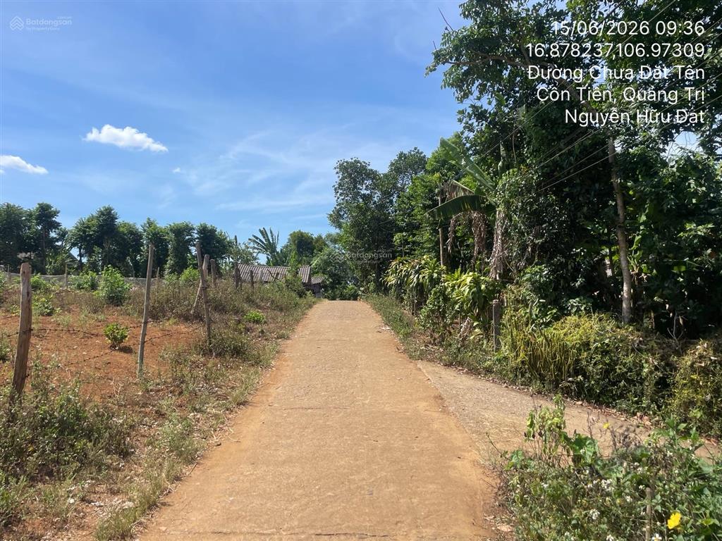 Bán thửa đất 516 tờ bản đồ 21, thôn hải an, xã hải thái, huyện gio linh, tỉnh quảng trị