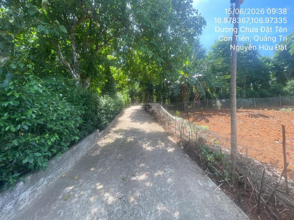 Bán thửa đất 516 tờ bản đồ 21, thôn hải an, xã hải thái, huyện gio linh, tỉnh quảng trị