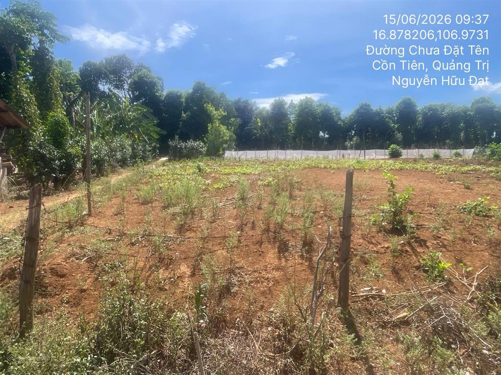 Bán thửa đất 516 tờ bản đồ 21, thôn hải an, xã hải thái, huyện gio linh, tỉnh quảng trị