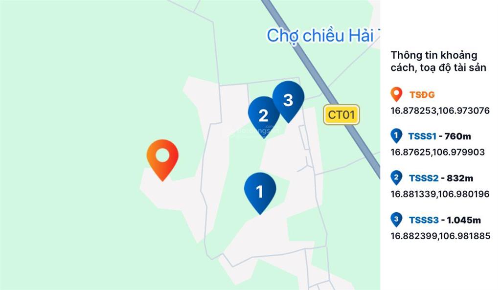 Bán thửa đất 516 tờ bản đồ 21, thôn hải an, xã hải thái, huyện gio linh, tỉnh quảng trị