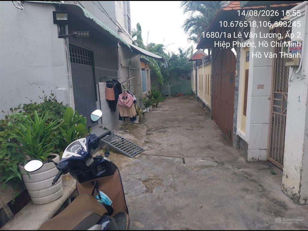 Bán nhà tại 1680/1/2, lê văn lương, tổ 2, ấp 3, xã hiệp phước, hiệp phước, hồ chí minh
