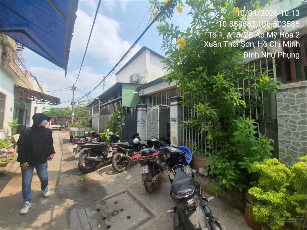 Bán nhà riêng tại td113, tbd31, a11/2 ấp mỹ hòa 2, xã xuân thới đông, huyện hóc môn, tp hồ chí minh