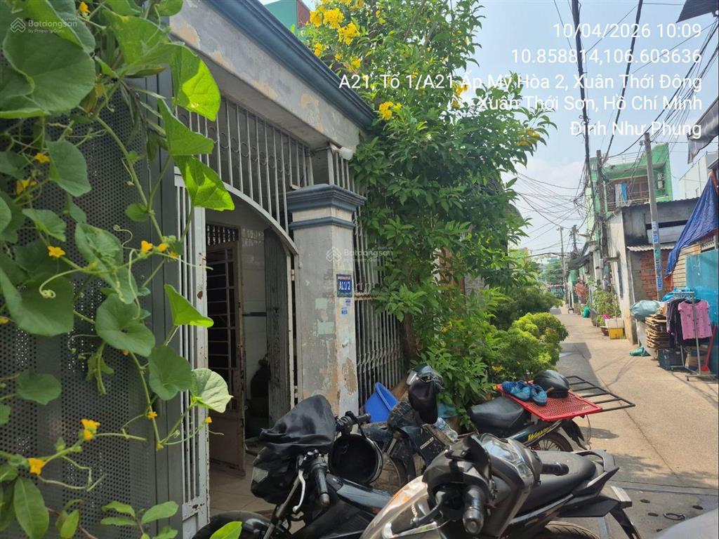 Bán nhà riêng tại td113, tbd31, a11/2 ấp mỹ hòa 2, xã xuân thới đông, huyện hóc môn, tp hồ chí minh