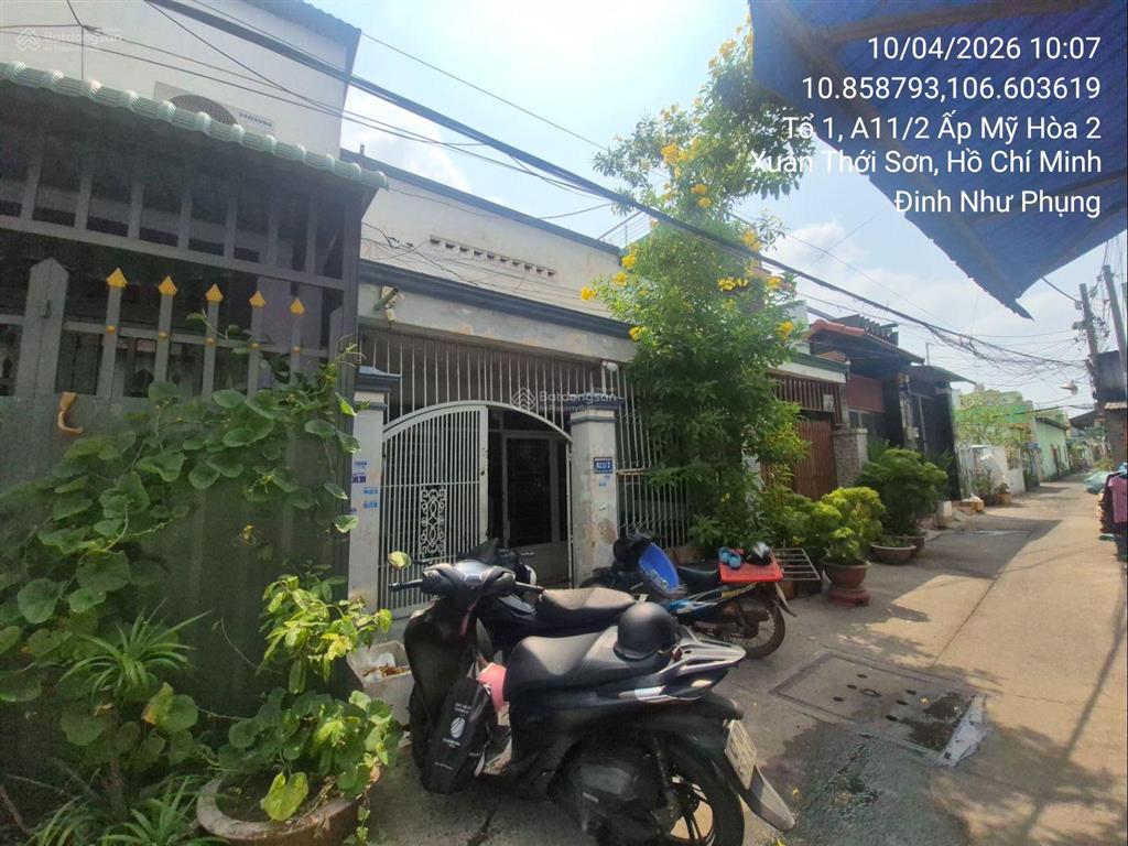 Bán nhà riêng tại td113, tbd31, a11/2 ấp mỹ hòa 2, xã xuân thới đông, huyện hóc môn, tp hồ chí minh