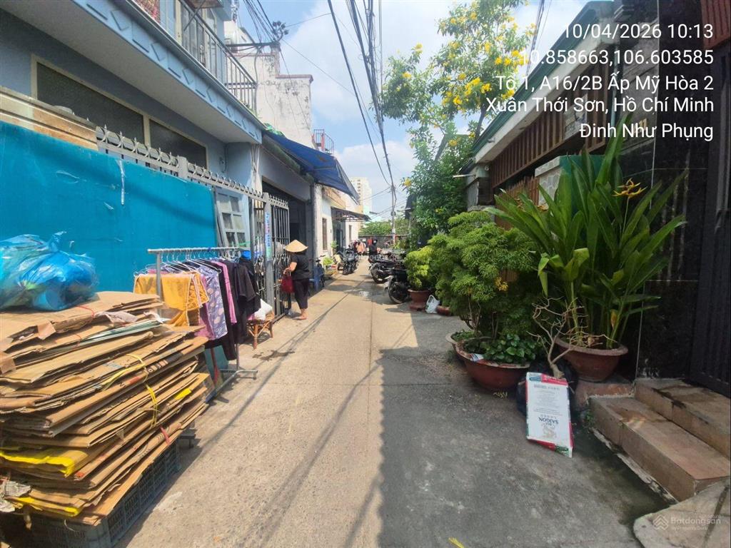 Bán nhà riêng tại td113, tbd31, a11/2 ấp mỹ hòa 2, xã xuân thới đông, huyện hóc môn, tp hồ chí minh
