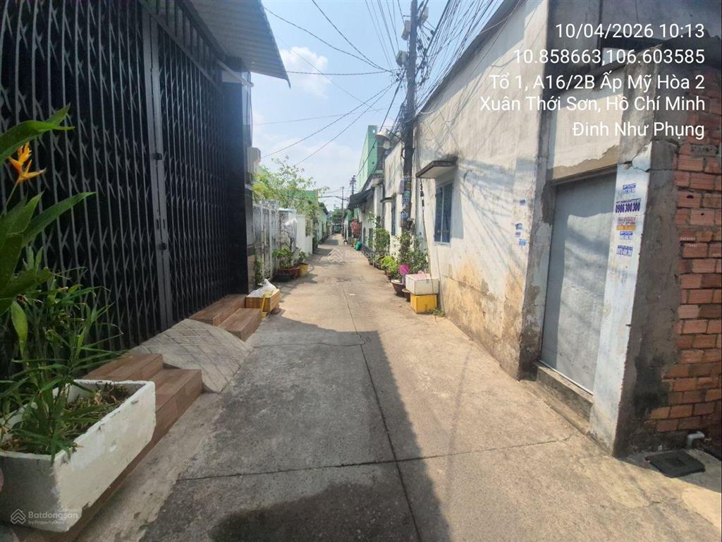 Bán nhà riêng tại td113, tbd31, a11/2 ấp mỹ hòa 2, xã xuân thới đông, huyện hóc môn, tp hồ chí minh