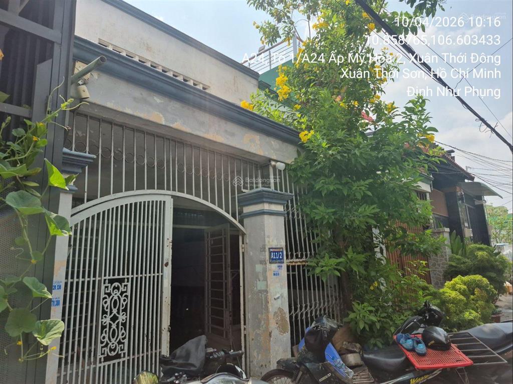 Bán nhà riêng tại td113, tbd31, a11/2 ấp mỹ hòa 2, xã xuân thới đông, huyện hóc môn, tp hồ chí minh