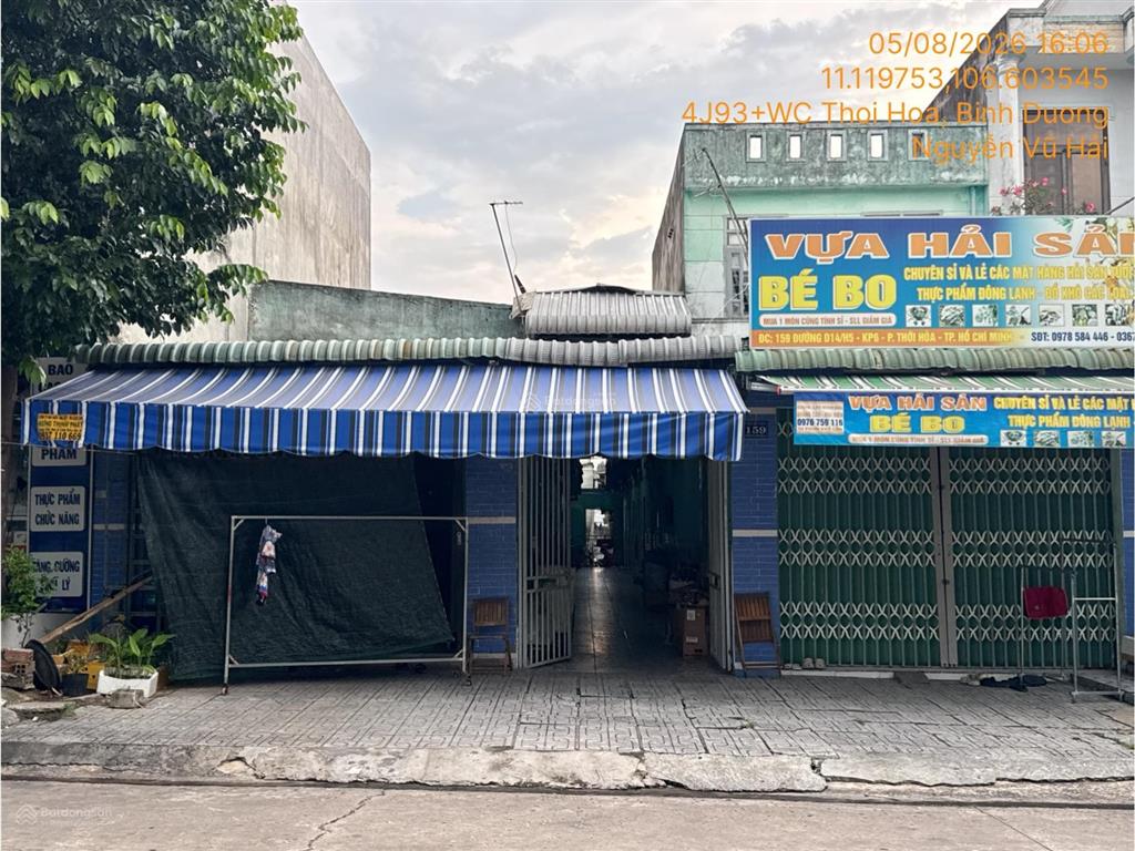 Bán nhà riêng tại td966967 tbd15, khu tm dv tđc mỹ phước, phường thới hòa, bến cát, bình dương