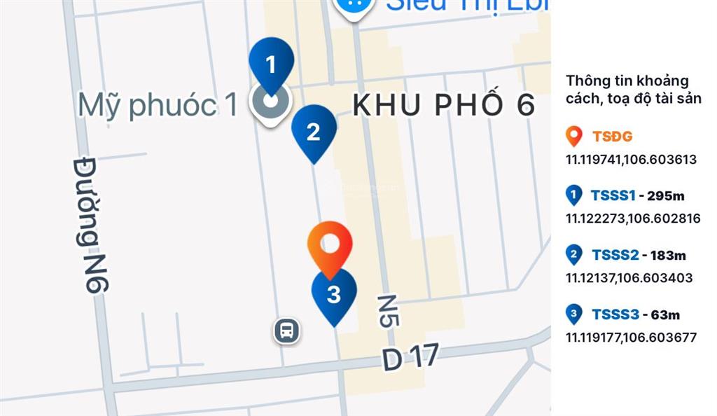 Bán nhà riêng tại td966967 tbd15, khu tm dv tđc mỹ phước, phường thới hòa, bến cát, bình dương