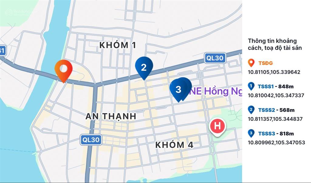 Bán nhà riêng tại td150 tbd45, khu phố 2, phường hồng ngự, tỉnh đồng tháp
