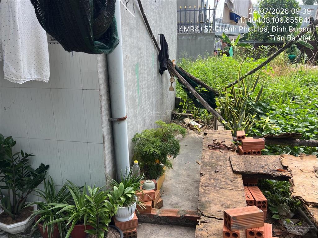 Bán nhà riêng tại td1490 tbd9, khu dc ấp 5, phường chánh phú hòa, thị xã bến cát, tỉnh bình dương