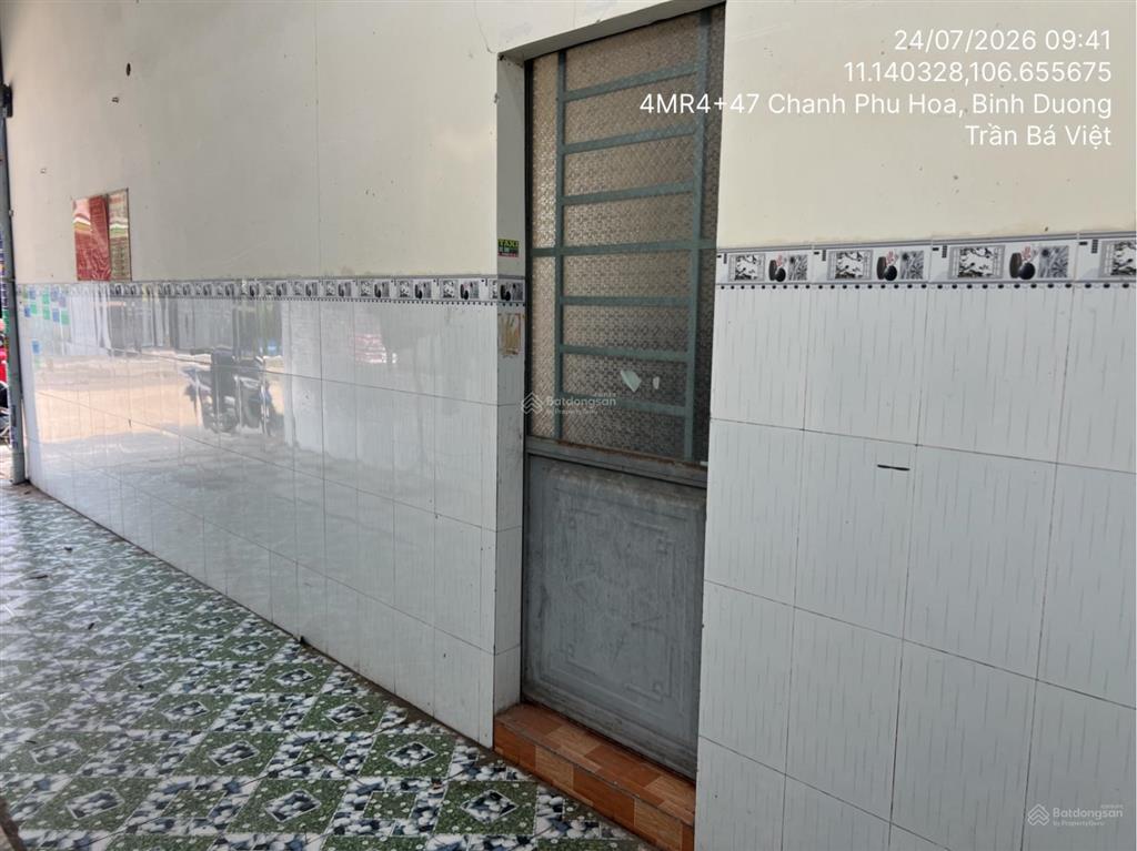 Bán nhà riêng tại td1490 tbd9, khu dc ấp 5, phường chánh phú hòa, thị xã bến cát, tỉnh bình dương