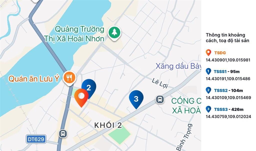 Bán nhà riêng tại td126 tbd99, khu phố 6, phường bồng sơn, thị xã hoài nhơn, tỉnh bình định