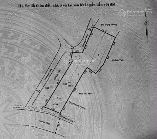 Thửa đất 61a, tờ bản đồ 44, khu 7, vàng danh, uông bí, quảng ninh