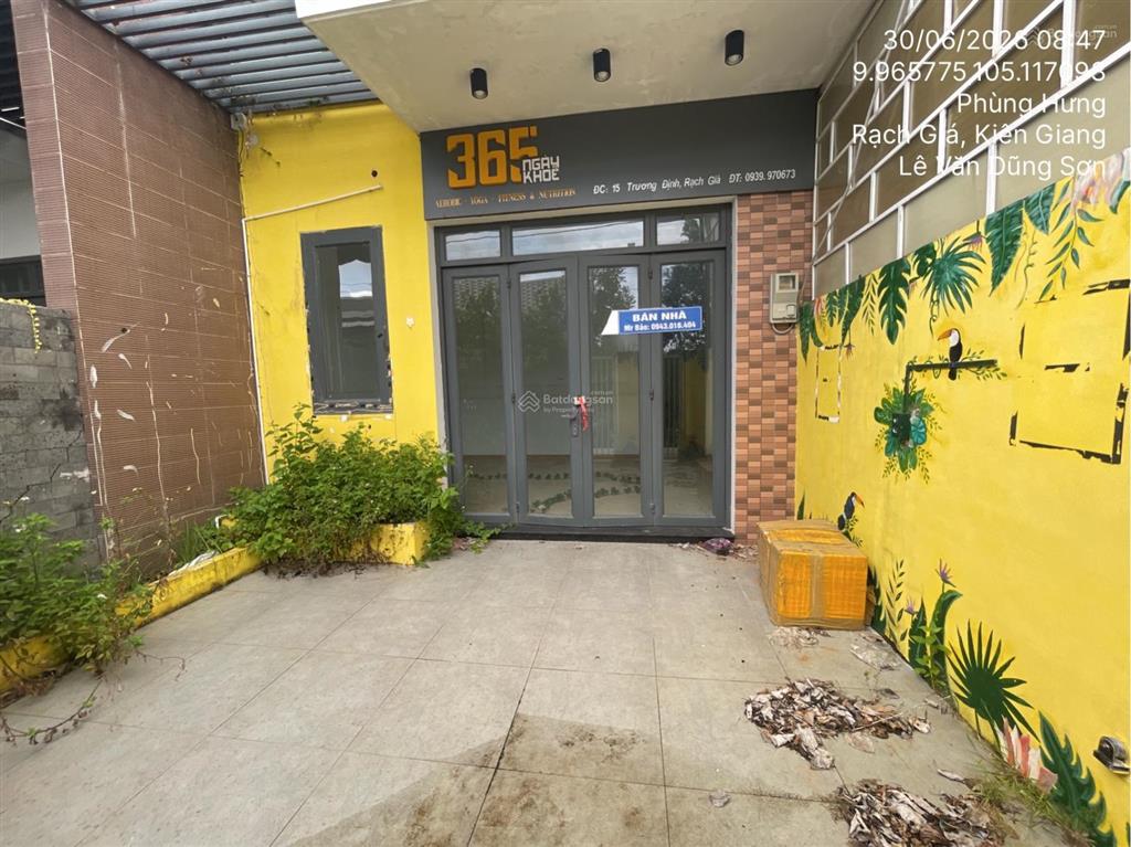Ngân hàng thanh lý bđs tại tđ241 tbđ48, trương định, an bình, rạch giá, kiên giang  03580469