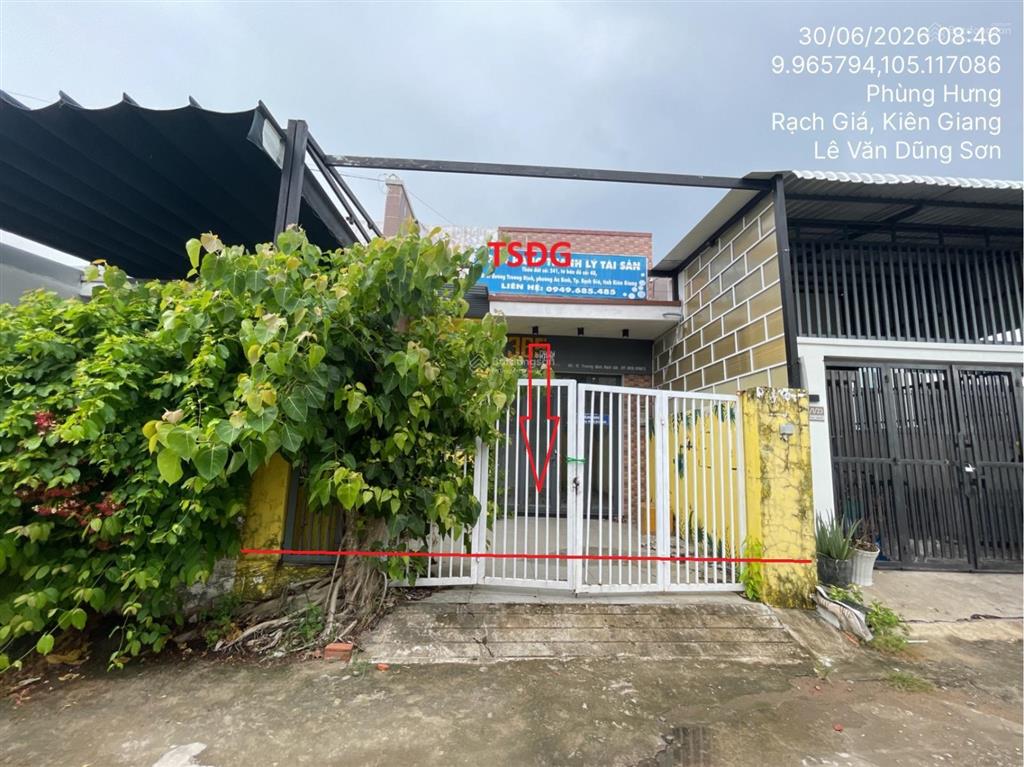 Ngân hàng thanh lý bđs tại tđ241 tbđ48, trương định, an bình, rạch giá, kiên giang  03580469