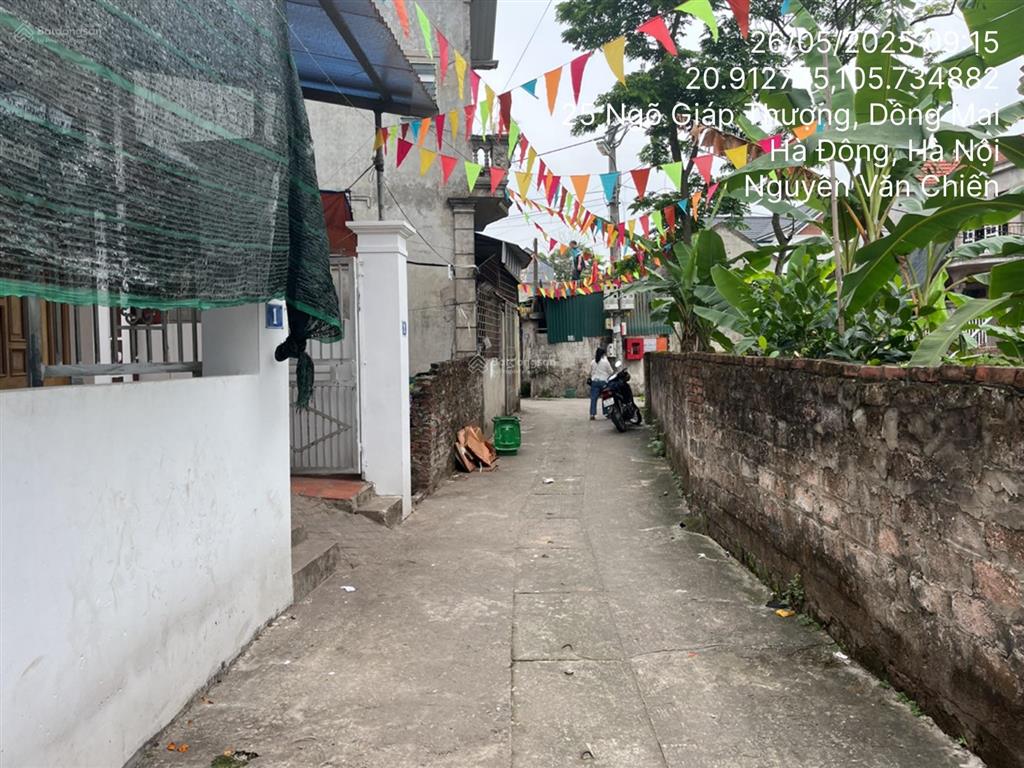 Ngân hàng bán trực tiếp nr 162,4m2 tại td152 tbd14, thôn bãi, đồng mai, hà đông, hà nội  00875571