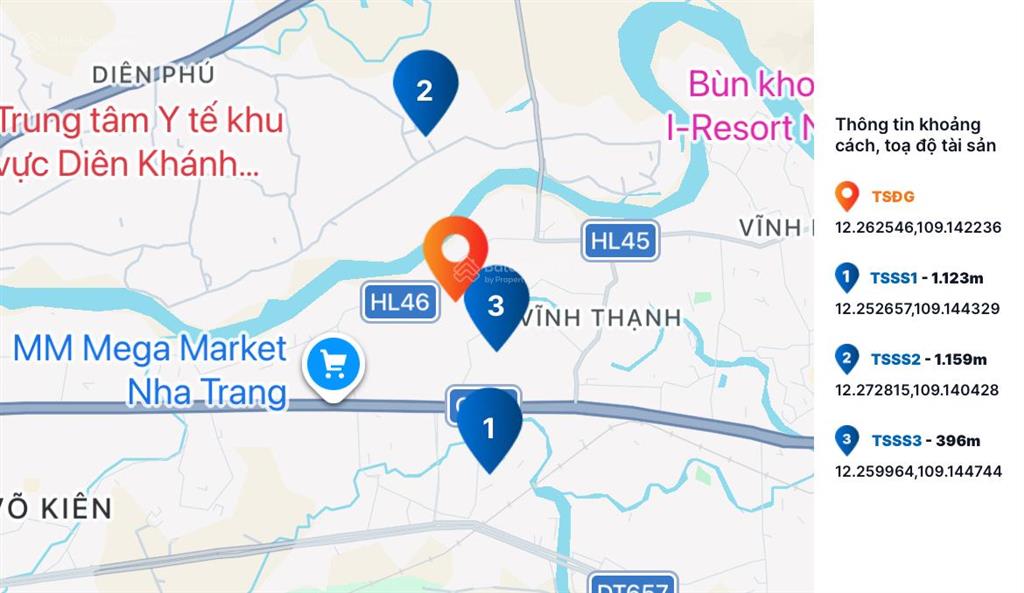 Ngân hàng bán 364,1m2 đất tại td811, thôn phú trung, vĩnh thạnh, nha trang, khánh hòa  03347243