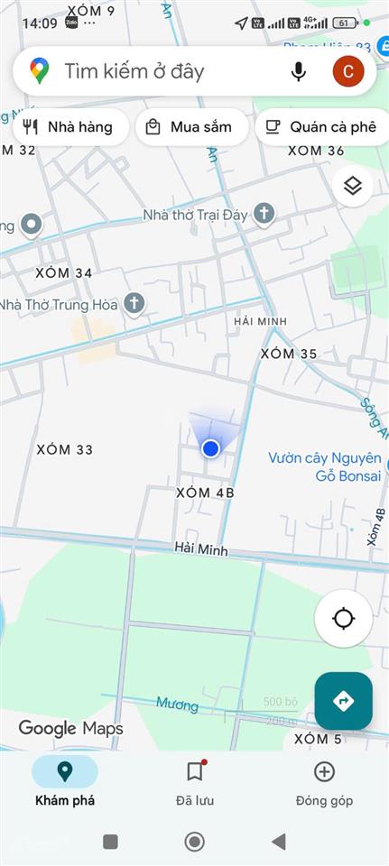 Ngân hàng thanh lý 208m2 đất tại xóm 9, thôn liên minh, xã hải hậu, nam định