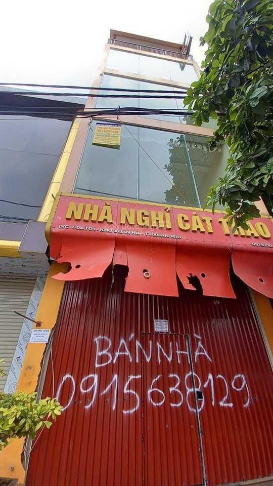 Ngân hàng thanh lý nhà mặt đường ql6a, tt xuân mai, huyện chương mỹ, tp hà nội
