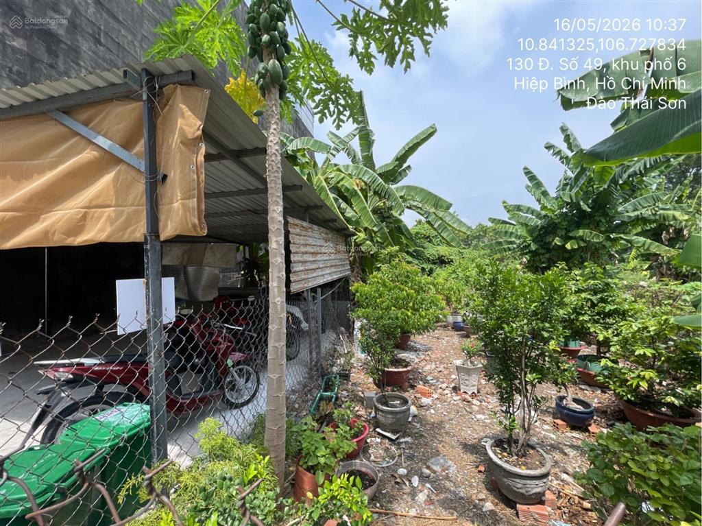 Bán thửa đất số 1214, tờ bản đồ số 24, phường hiệp bình chánh, thành phố thủ đức, hồ chí minh