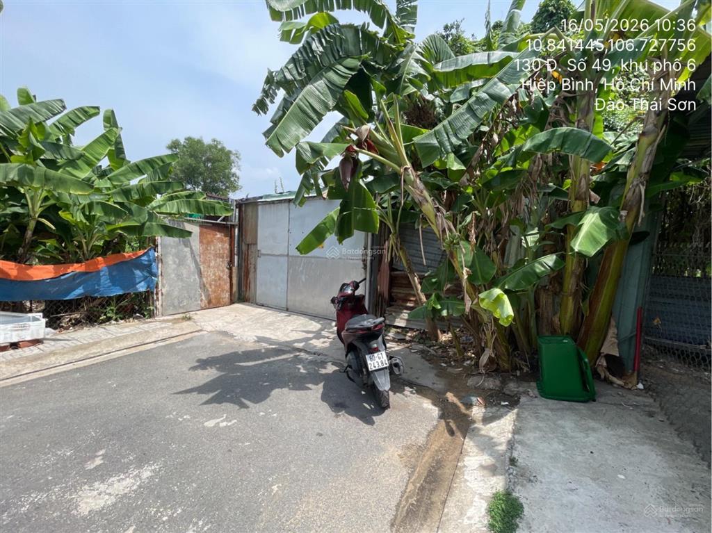 Bán thửa đất số 1214, tờ bản đồ số 24, phường hiệp bình chánh, thành phố thủ đức, hồ chí minh