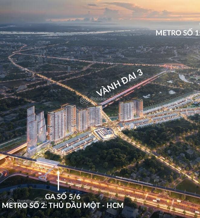 Nhà phố 3 tầng phong cách nhật liền kề ga metro dự án oneera thuận giao, tp. hcm