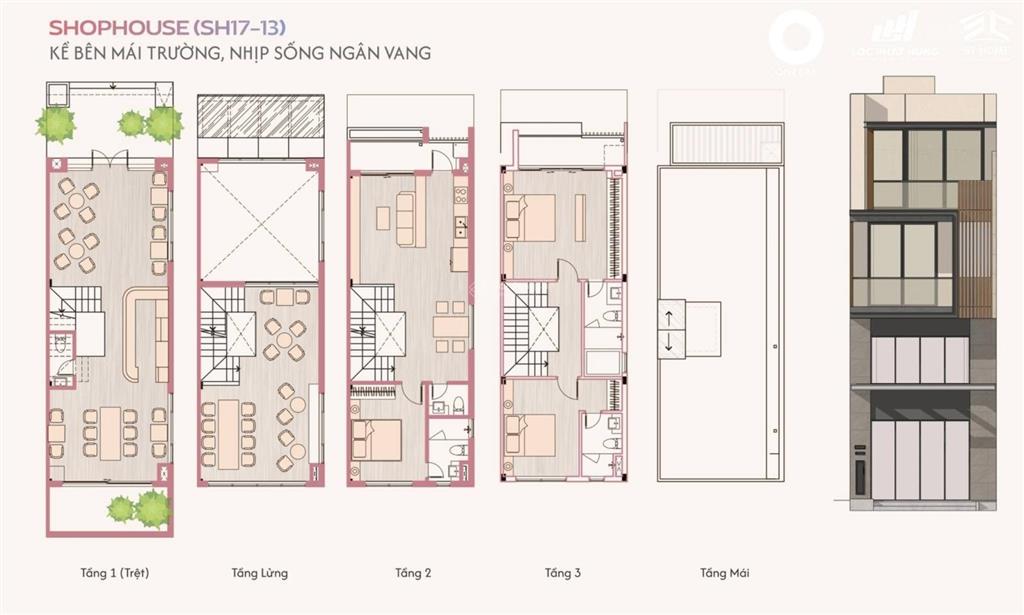 Nhà phố 3 tầng phong cách nhật liền kề ga metro dự án oneera thuận giao, tp. hcm