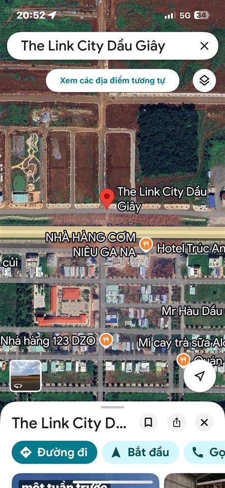 Bán đất nền tại thị trấn dầu giây, thống nhất, đồng nai, 1,7 tỷ, 100m² đẹp, nhiều tiện ích hot