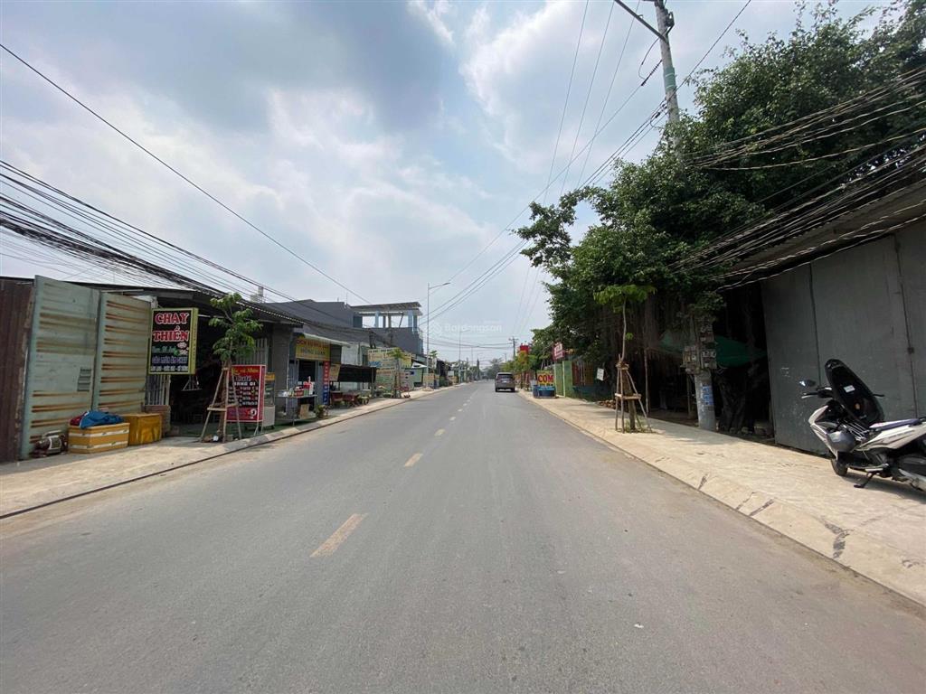 Bán nhà mặt tiền đường gò hưu mỹ hạnh nam huyện đức hòa long an, 6x22.5m, sổ hồng