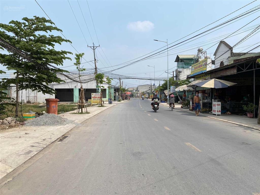Bán nhà mặt tiền đường gò hưu mỹ hạnh nam huyện đức hòa long an, 6x22.5m, sổ hồng