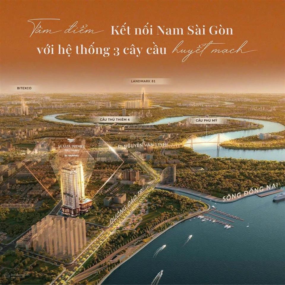 Căn hộ 1pn vlasta premier quận 7 chỉ từ 3,9 tỷ thanh toán 20% sở hữu ngay, htls 0% trong 24 tháng