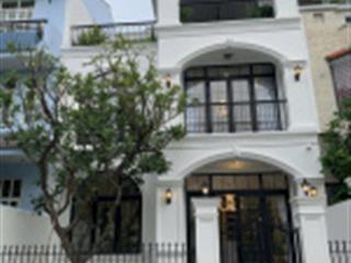 Bán villa nam đô nhà mới đường lớn 2 mặt tiền gần công viên phú mỹ hưng giá 56 tỷ dt 144m2