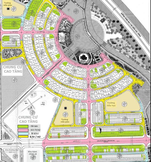 Nền biệt thự 214.7m2, dẫy a7 dự án star village, hiệp phước, nhà bè. giá siêu rẻ 26tr/m2