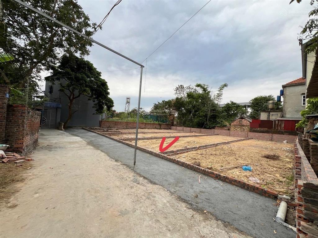 Chính chủ e bán mảnh 122m2 đất, sẵn sổ đỏ, ngõ ô tô vào dc lập trí  minh trí  sóc sơn  hà nội