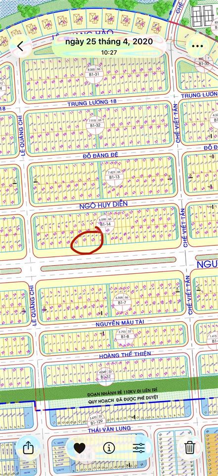 Duy nhất lô mặt tiền nguyễn phước lan hoà xuân đảo 1 giá hấp dẫn