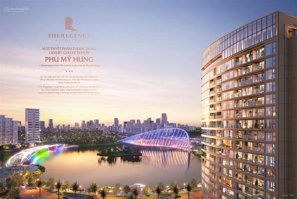Hàng hiếm regency 3 phòng ngủ góc phú mỹ hưng chênh thấp  tầng trung  mua đợt 1