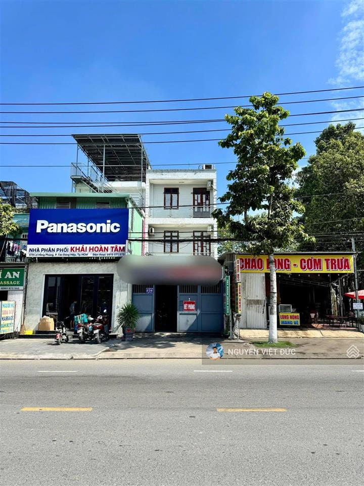 Bán gấp khách sạn mặt tiền lê hồng phong ngã tư chiêu liêu cho thuê 35tr/tháng ngay gần ga metro