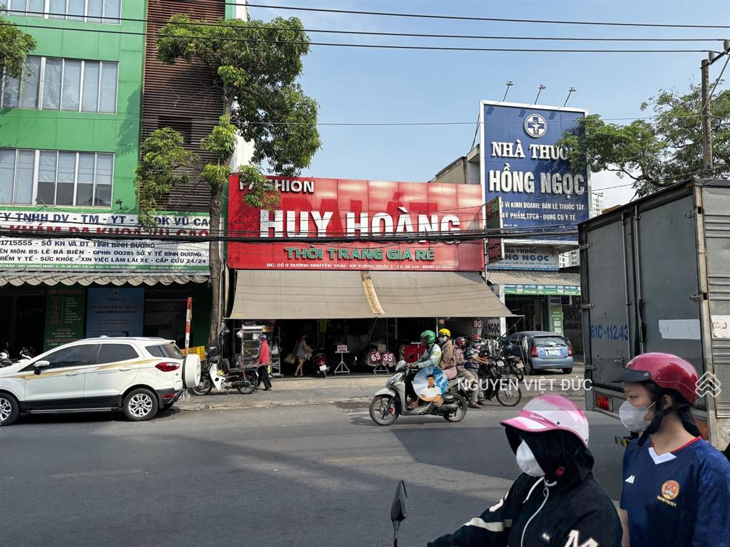 Chủ giảm 3,5 tỷ bán gấp cặp đất 510m2 mặt tiền nguyễn trãi, trung tâm dĩ an, cổng vào kcn sóng thần