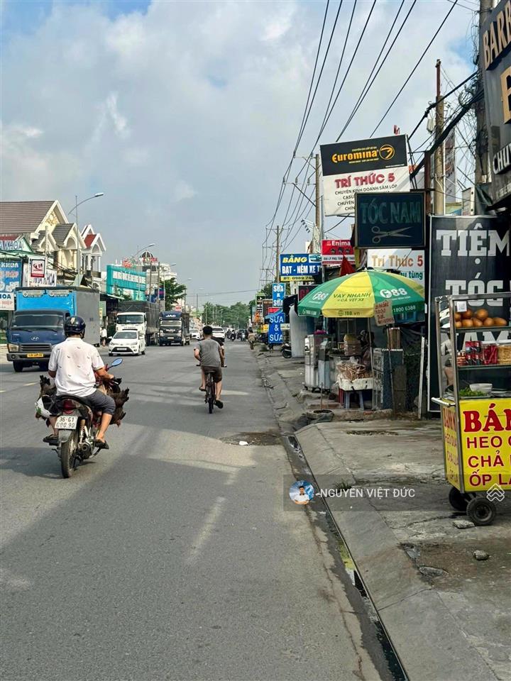 Bán 167m2 đất tặng nhà cấp 4 ngay sát mặt tiền lê hồng phong gần ga metro ngã tư chiêu liêu