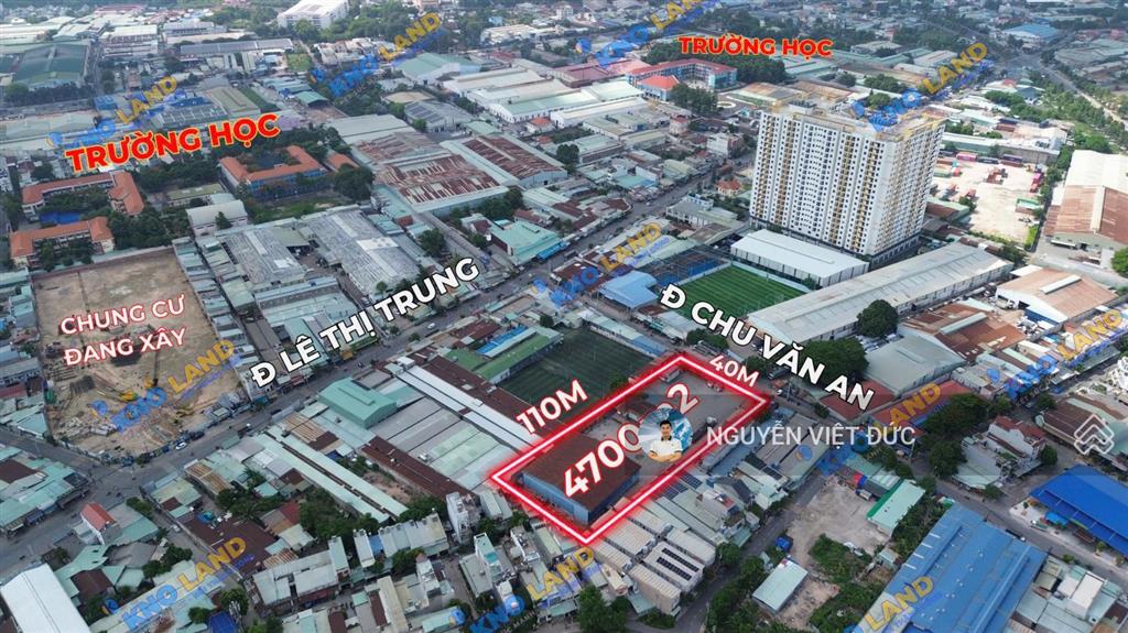 Quỹ đất 4701m2 mặt tiền chu văn an sát vành đai 3 tphcm xây dựng chung cư cực đẹp cần bán gấp