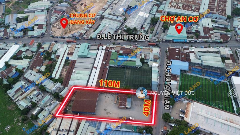 Quỹ đất 4701m2 mặt tiền chu văn an sát vành đai 3 tphcm xây dựng chung cư cực đẹp cần bán gấp