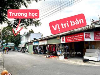 Bán gấp lô góc ngay cổng trường cấp 2 thuận an. tặng 6 kiot có sẵn cho thuê 20tr/tháng