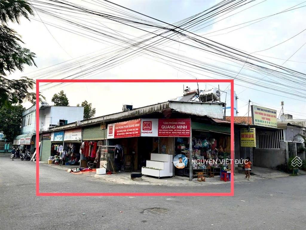 Bán gấp lô góc ngay cổng trường cấp 2 thuận an. tặng 6 kiot có sẵn cho thuê 20tr/tháng