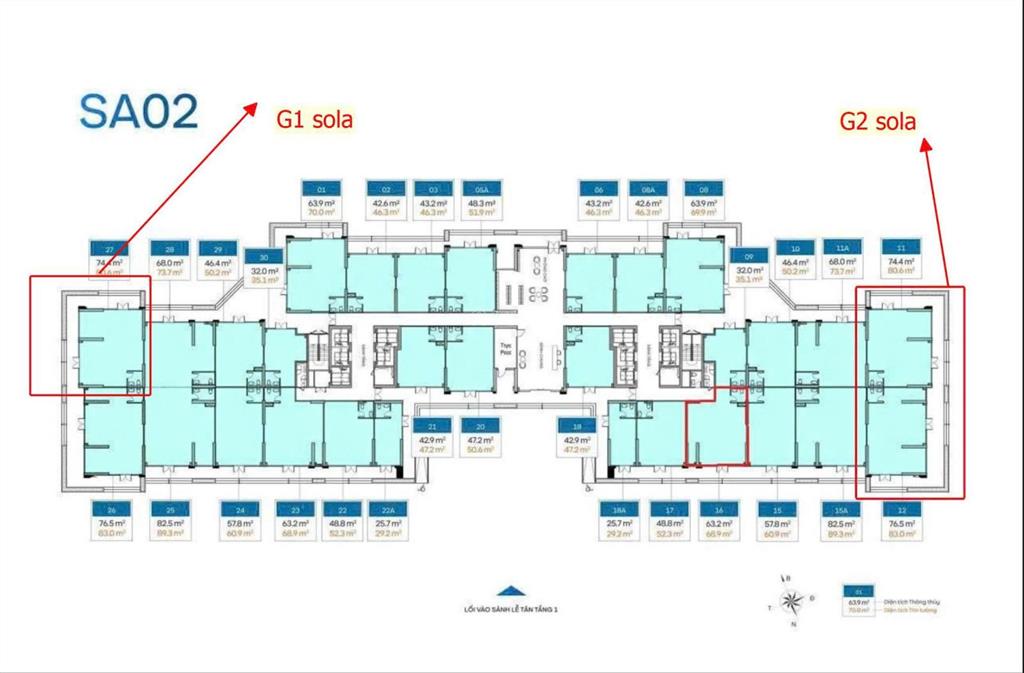 Shop khối đế  căn góc tòa g2 sola park  vị trí đẹp  gà đẻ trứng vàng