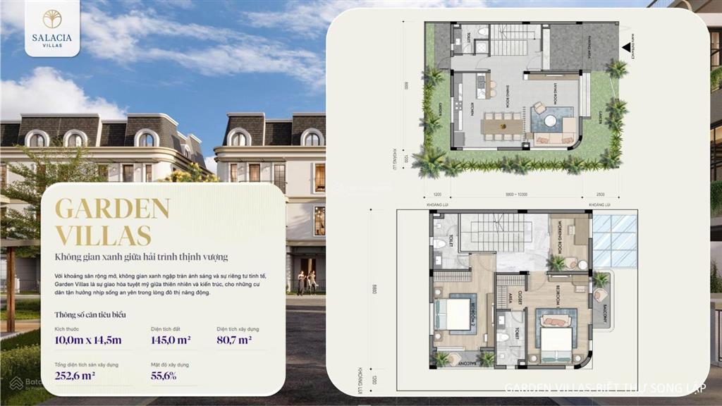 Villas sở hữu lâu dài vũng tàu  giá chỉ từ 6ty8/căn dự án salacia villas phú mỹ