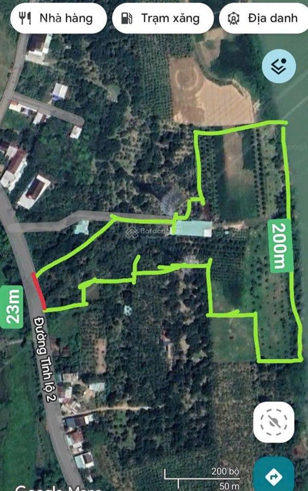 Bán 2 hecta đất thổ cư mặt tiền tỉnh lộ 2, diên thọ diên khánh view sông cái