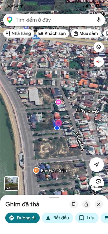 Chính chủ cần bán đất biệt thự nam sông cái khu vip đã có sổ hồng giá 21 triệu/m2