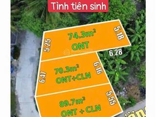 Bán 3 lô đất thổ cư cạnh huỳnh thúc kháng, xã diên khánh, đường 7m, cạnh võ nguyên giáp