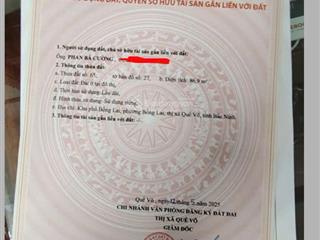 Bán đất nền 86m2 tại p. bồng lai, bắc ninh